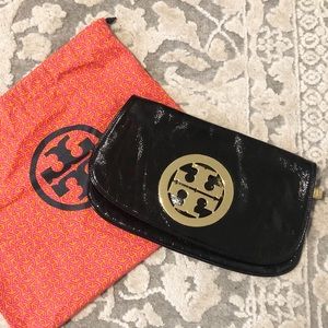 Tory Burch Patent Clutch